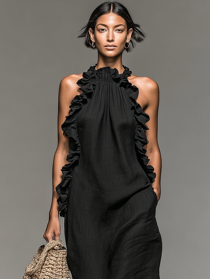 Lua | Abito Maxi con Tasche