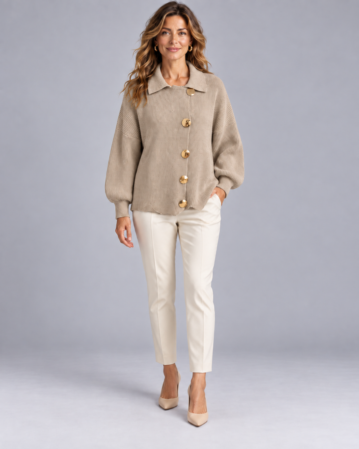 Cardigan Aurelia™ | Cardigan con bottoni gioiello