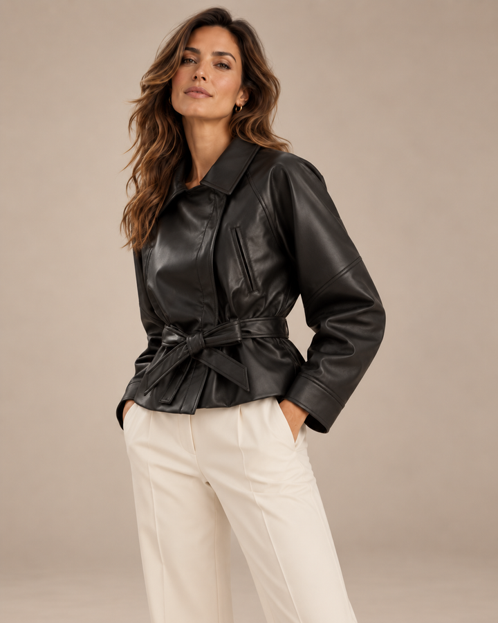Claudia™ | Giacca con cintura