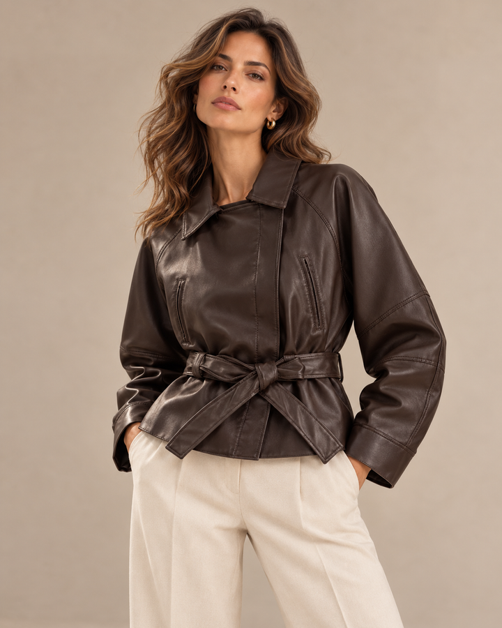 Claudia™ | Giacca con cintura