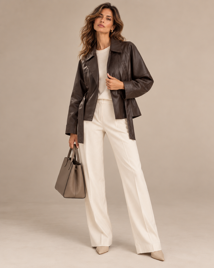 Claudia™ | Giacca con cintura