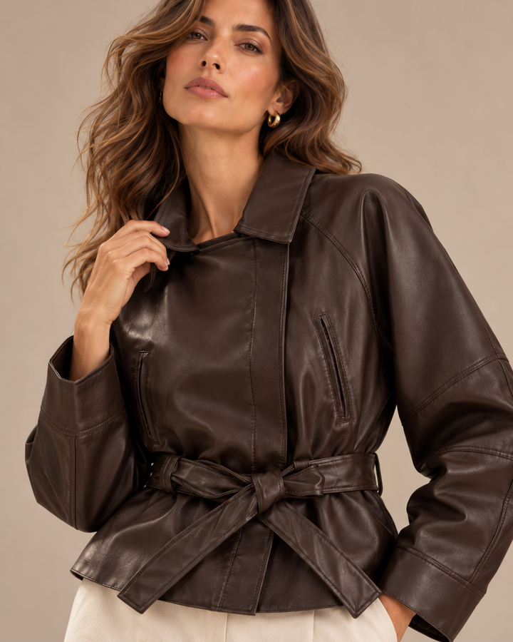 Claudia™ | Giacca con cintura