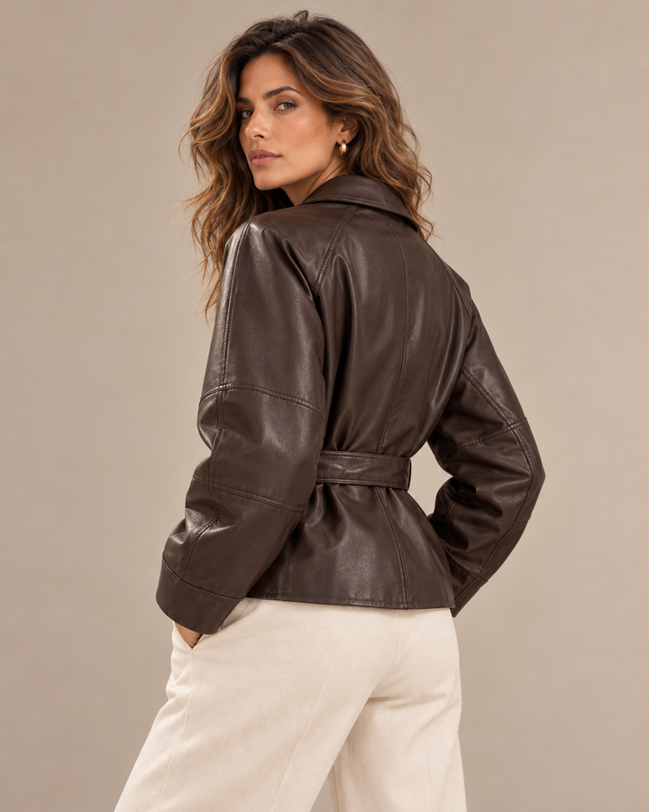 Claudia™ | Giacca con cintura