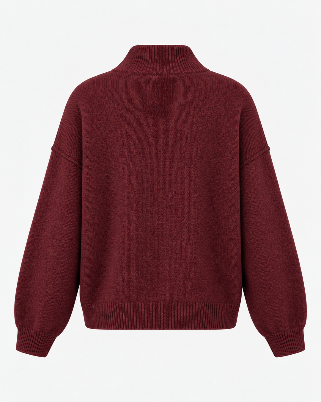 Elvira™ | Cardigan con zip e collo alto (Taglia unica)