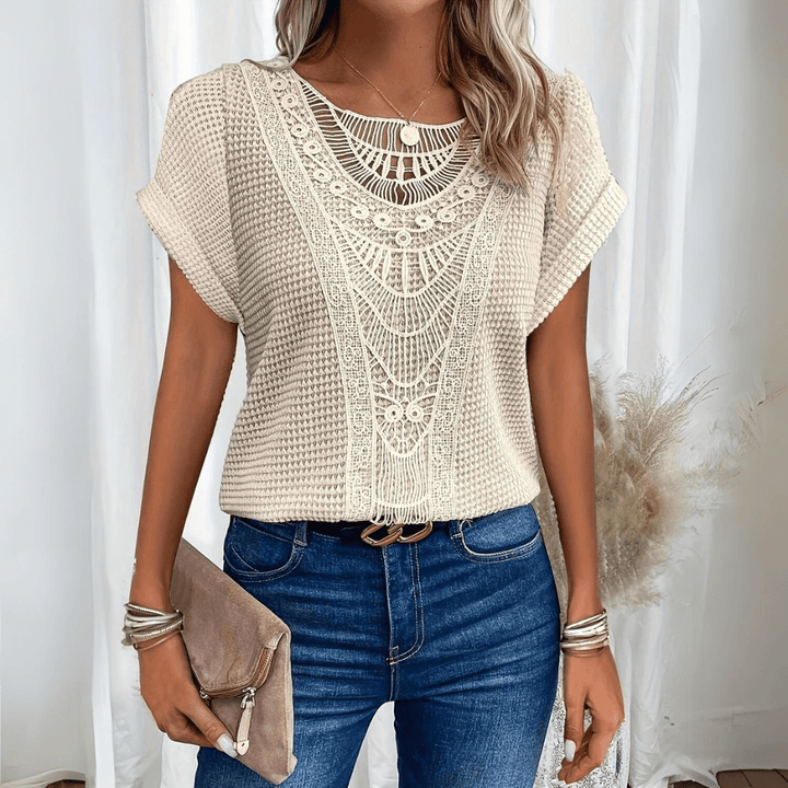 SIMONE | TOP IN STILE IBIZIANO ELEGANTE