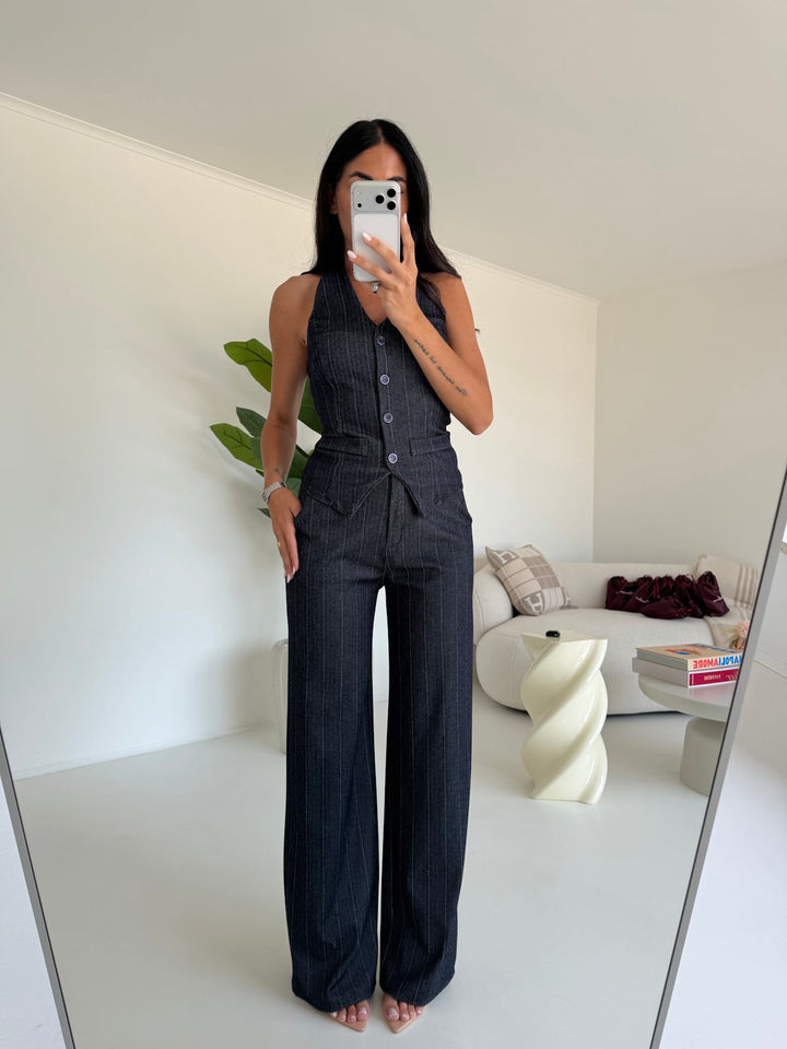 4925-COORDINATO EFFETTO DENIM