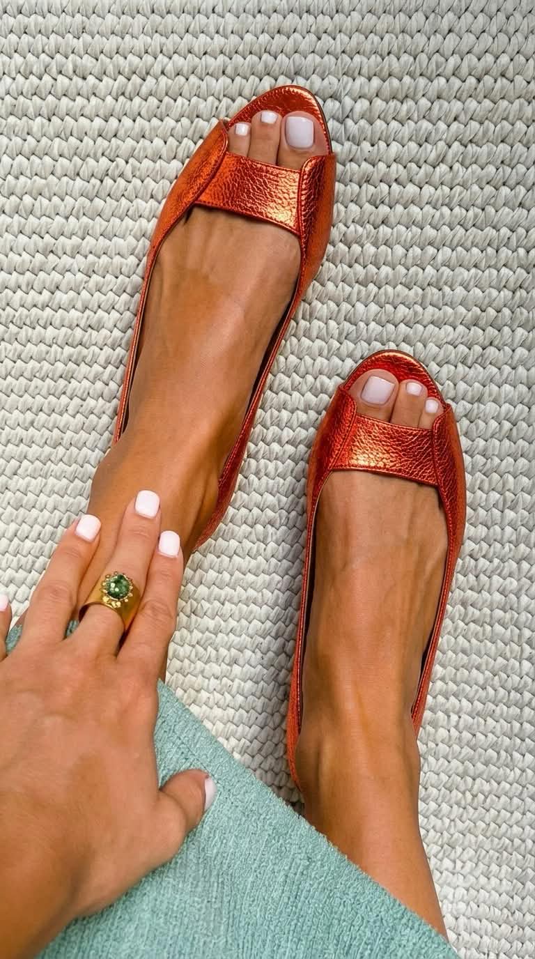 Adelina | Sandali Dorati Chic e Confortevoli