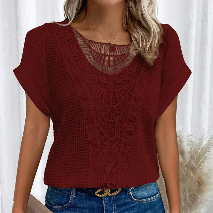 SIMONE | TOP IN STILE IBIZIANO ELEGANTE
