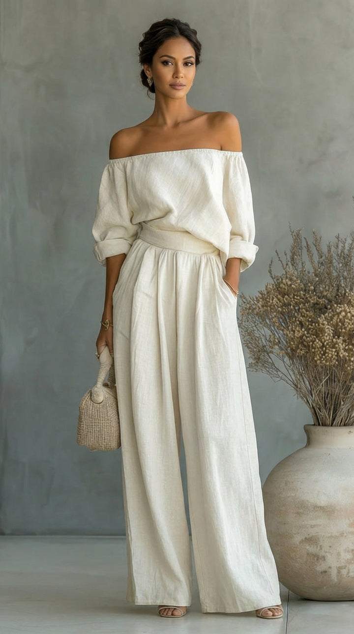 Arabella | Outfit esclusivo effetto lino per un&