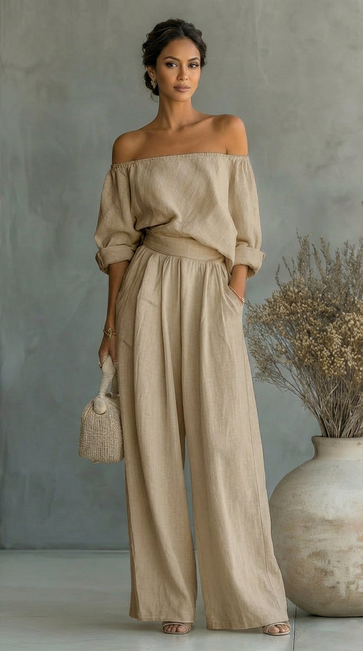 Arabella | Outfit esclusivo effetto lino per un&