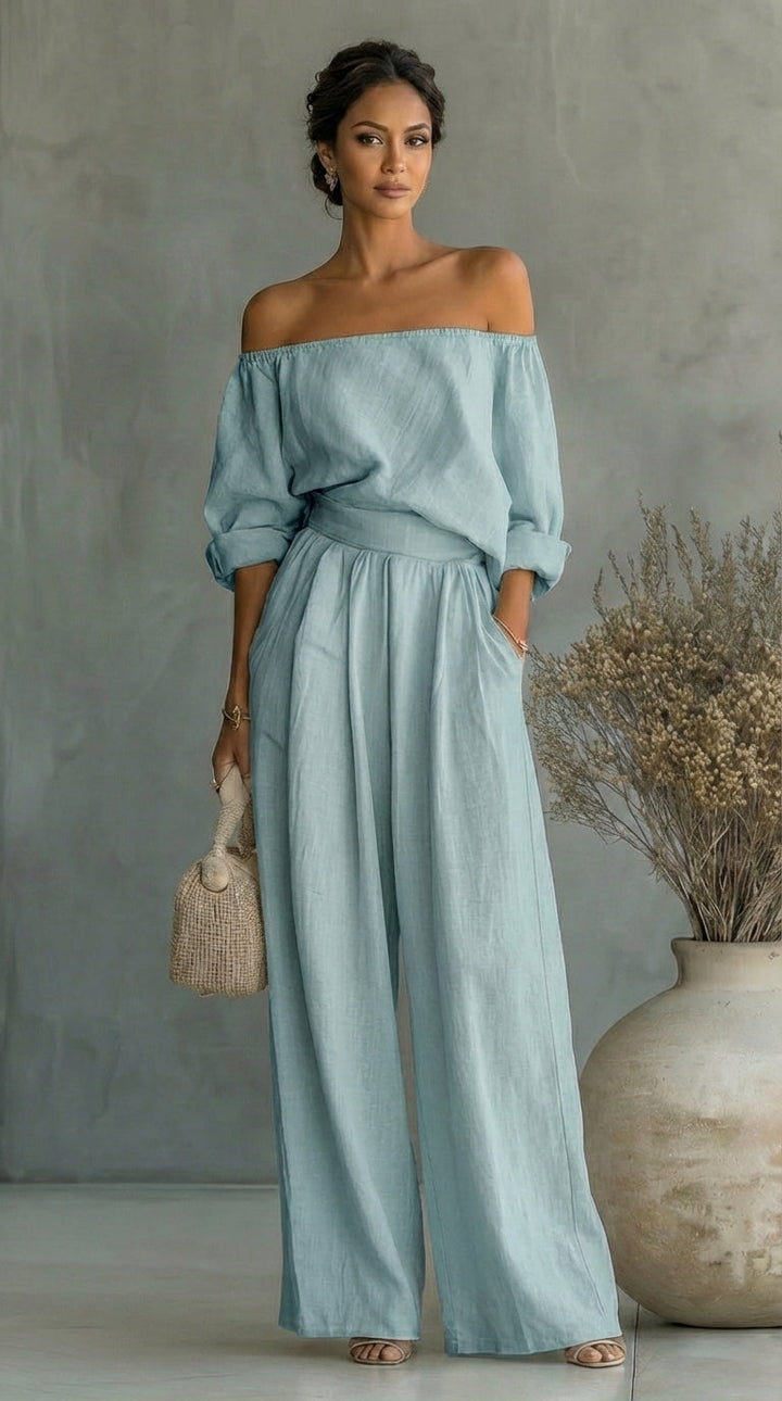 Arabella | Outfit esclusivo effetto lino per un&