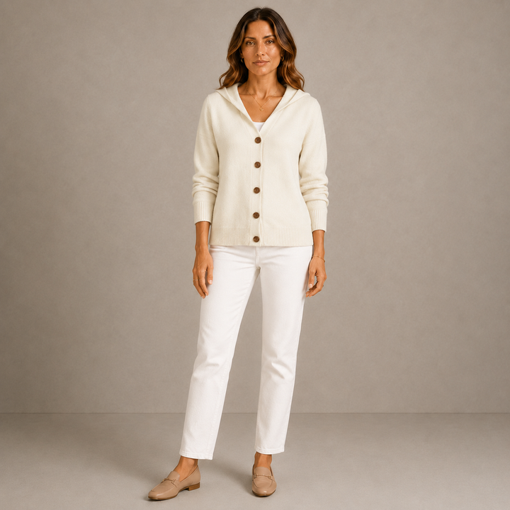 Rosetta | Cardigan con Cappuccio