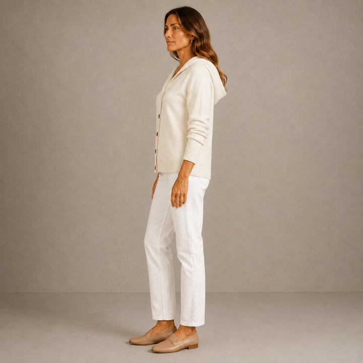 Rosetta | Cardigan con Cappuccio