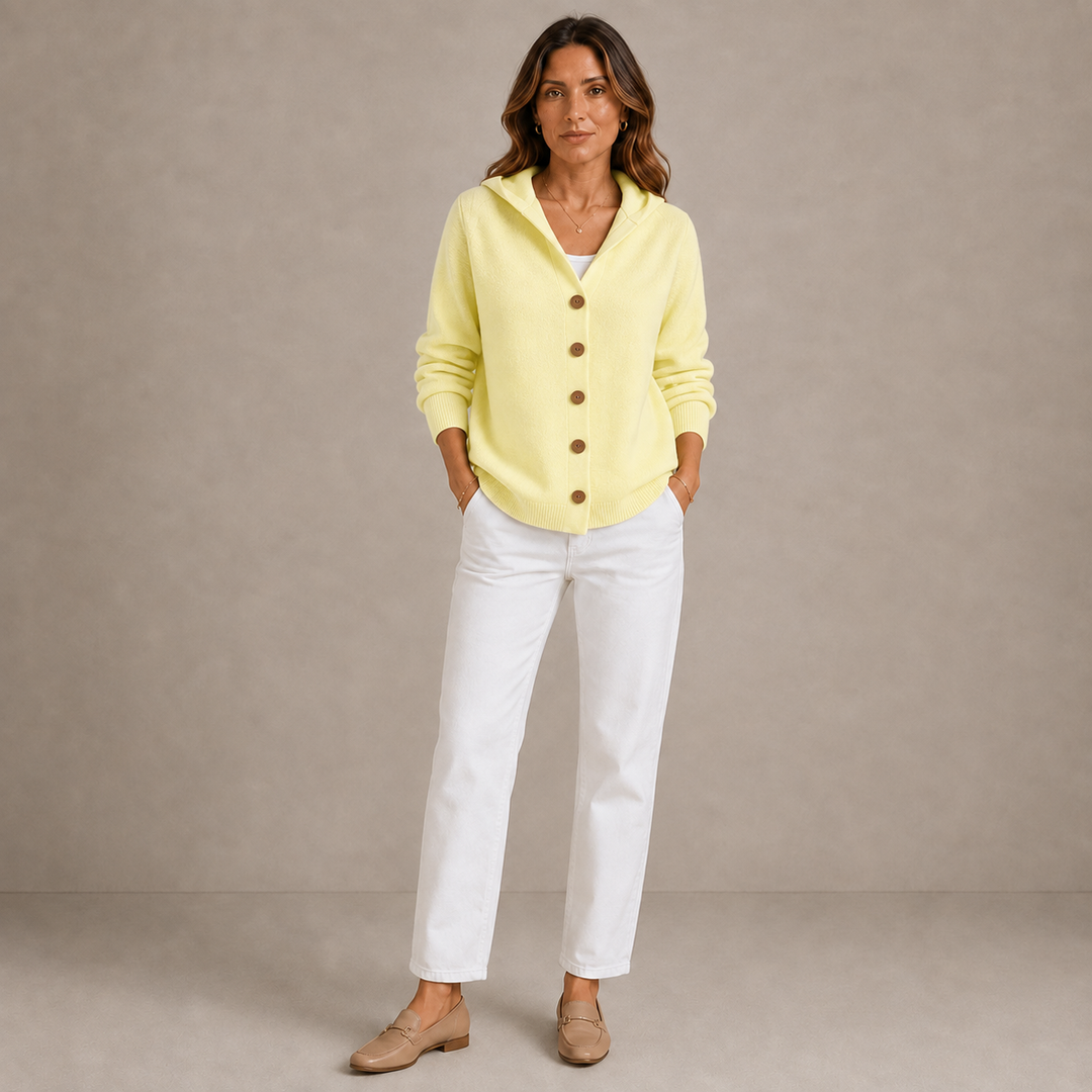 Rosetta | Cardigan con Cappuccio