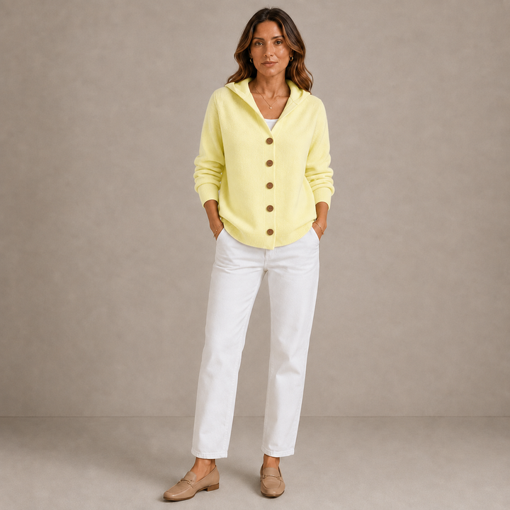Rosetta | Cardigan con Cappuccio