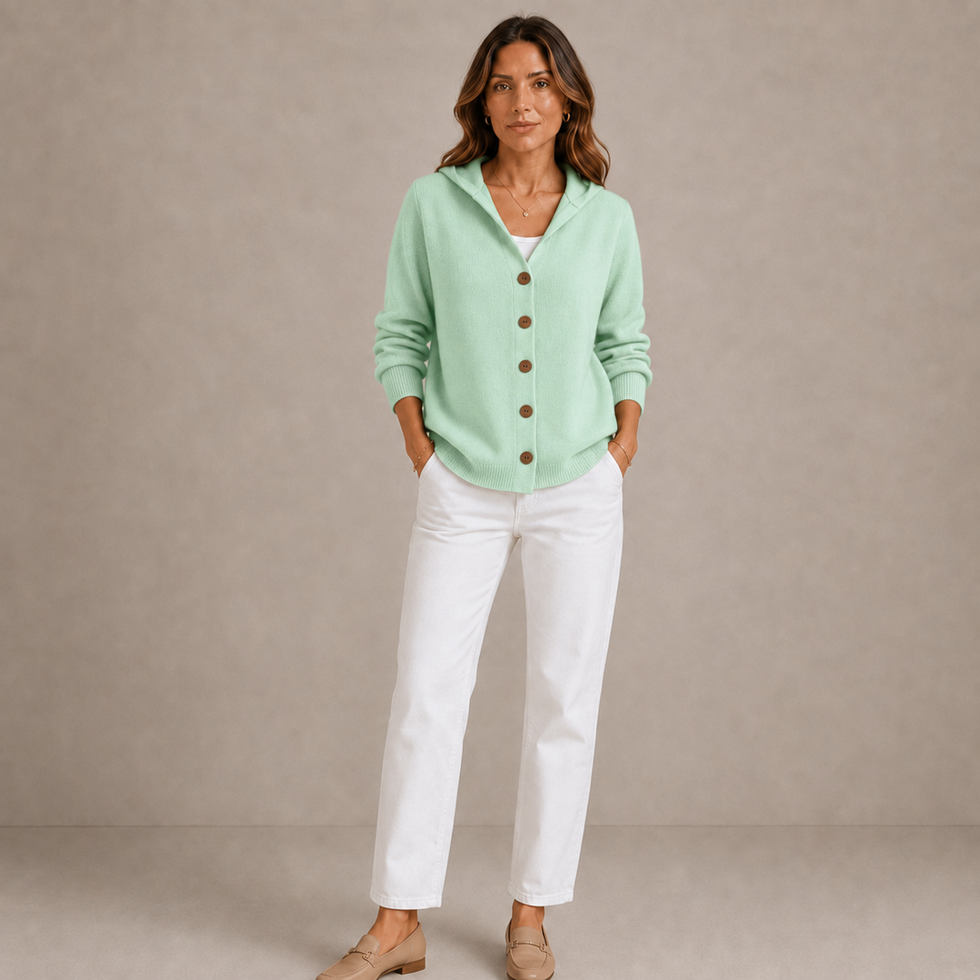 Rosetta | Cardigan con Cappuccio