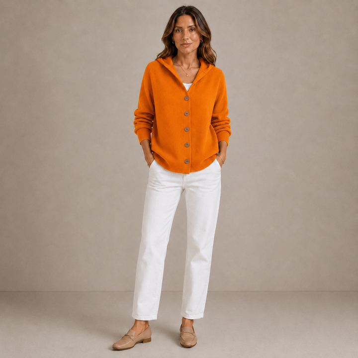 Rosetta | Cardigan con Cappuccio