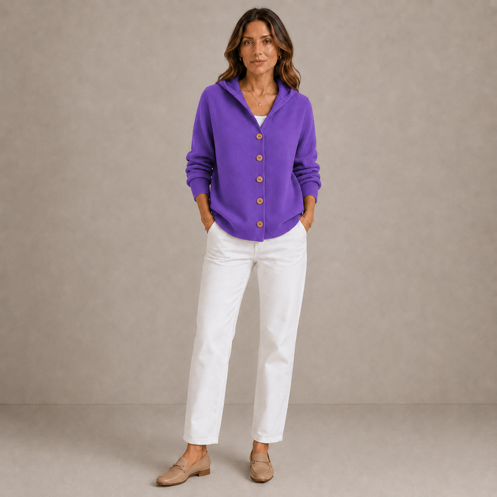 Rosetta | Cardigan con Cappuccio