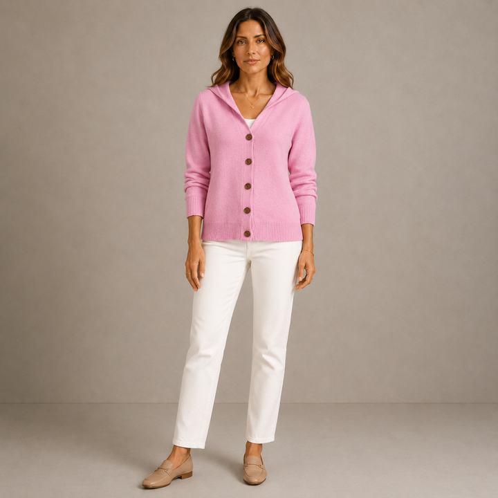 Rosetta | Cardigan con Cappuccio