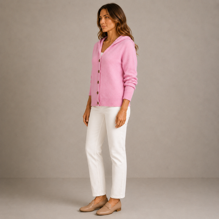 Rosetta | Cardigan con Cappuccio