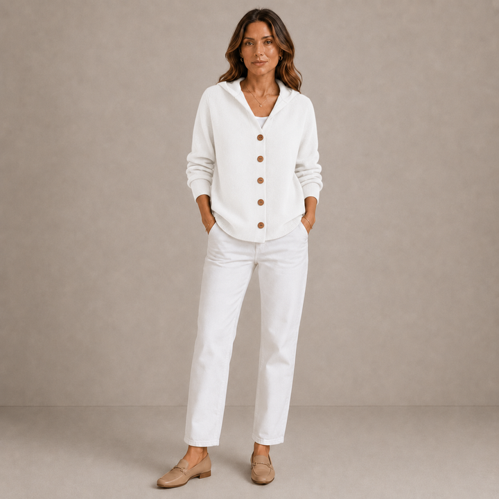 Rosetta | Cardigan con Cappuccio