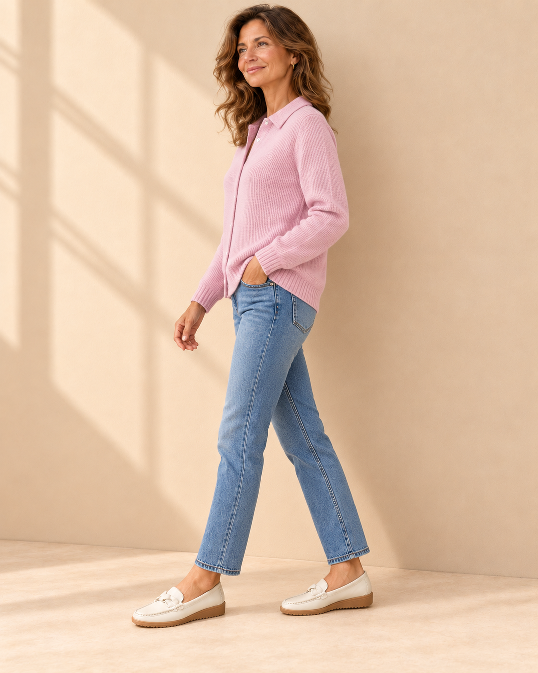 Sabrina™ | Maglione a Maglia con Collo