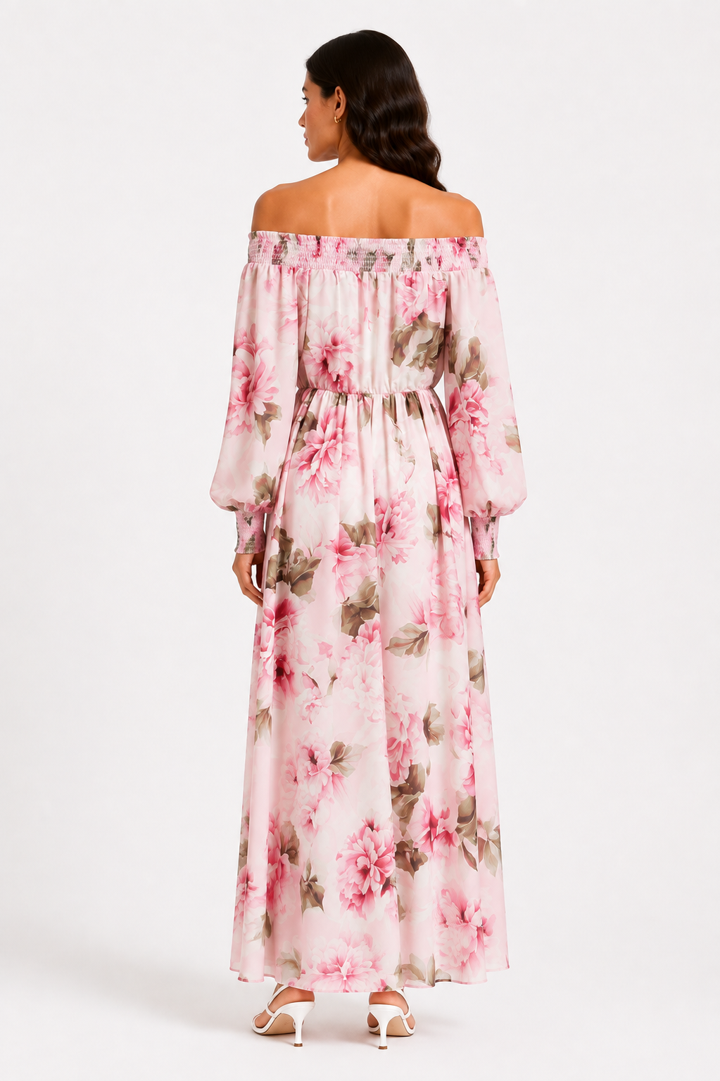 Peonia| Abito Maxi Floreale