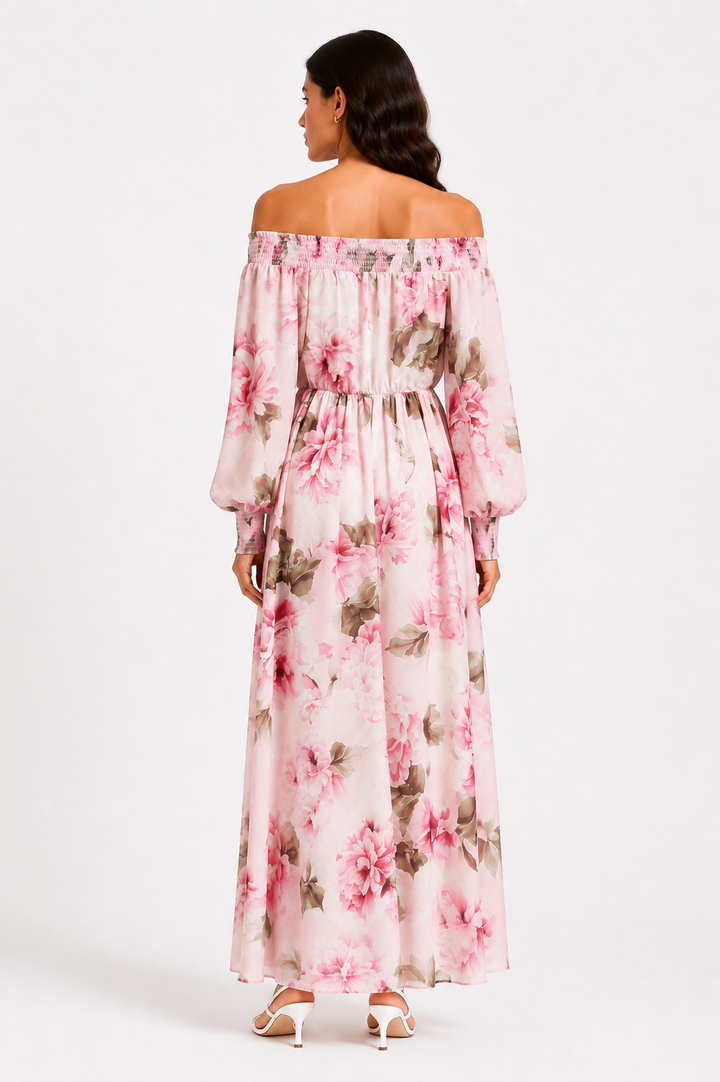 Peonia| Abito Maxi Floreale
