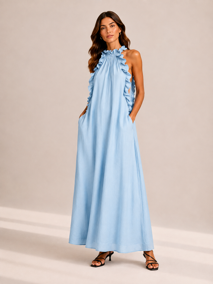 Lua | Abito Maxi con Tasche