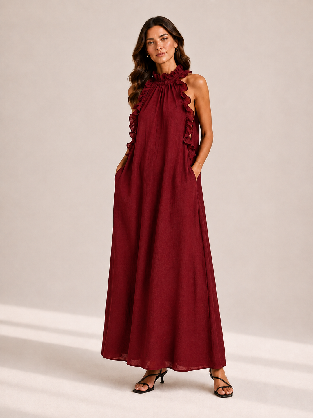 Lua | Abito Maxi con Tasche