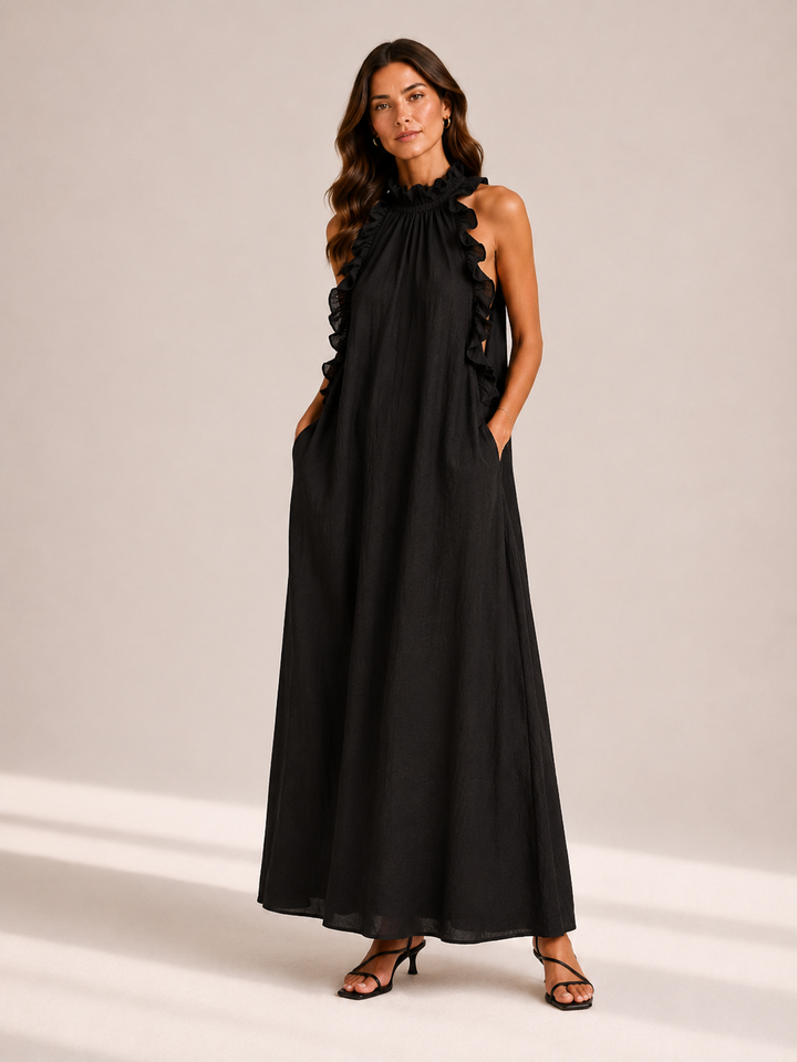 Lua | Abito Maxi con Tasche
