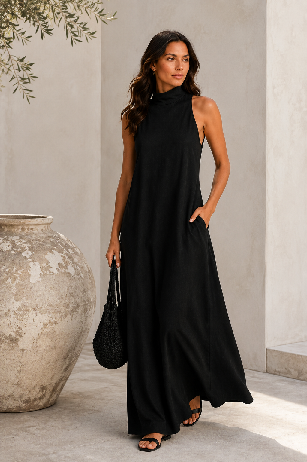 Caterina | Abito lungo minimalista