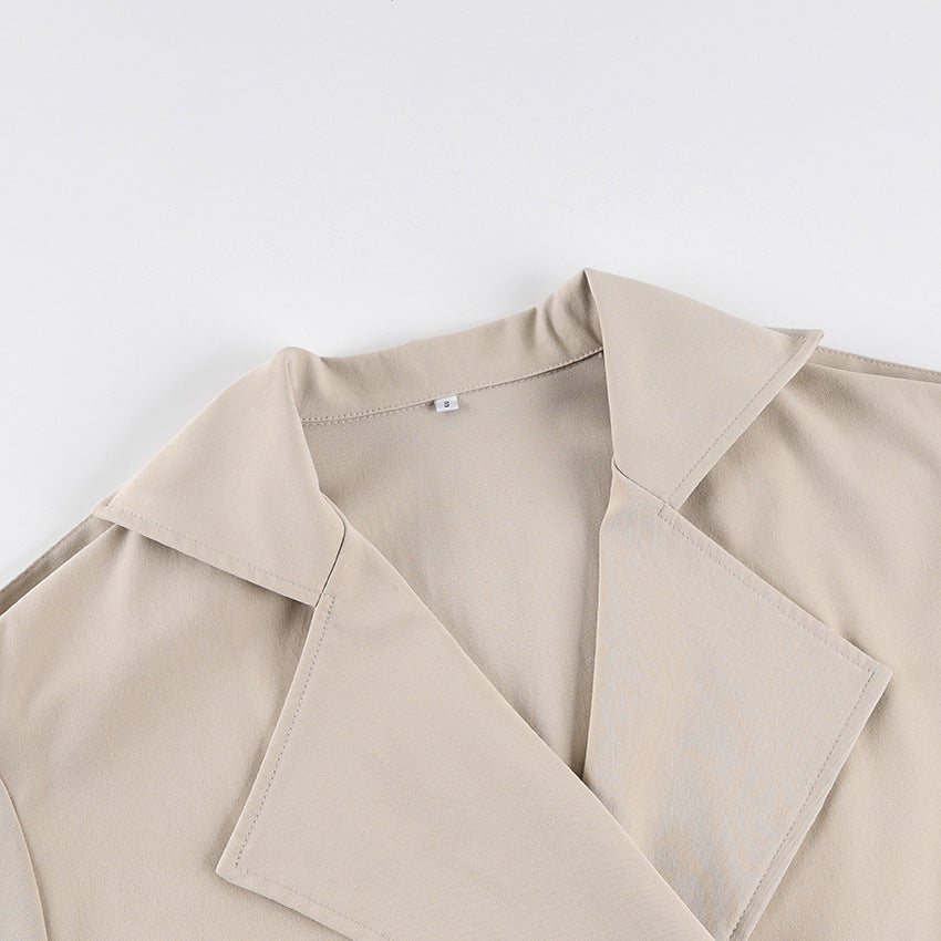 Carlotta | Trench Corto con Cintura