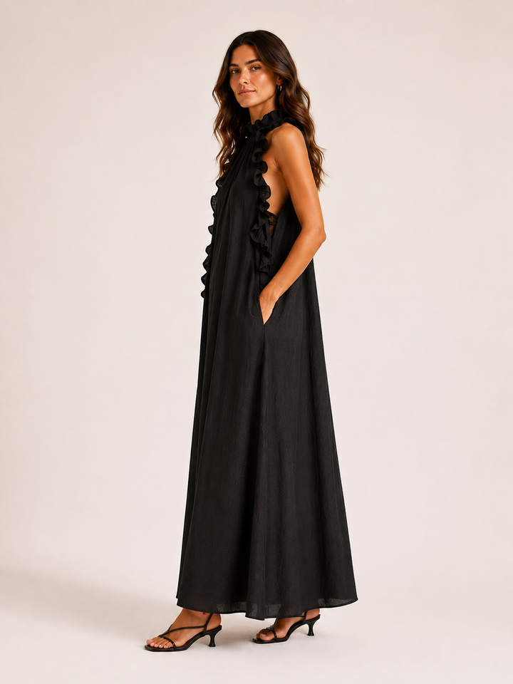 Lua | Abito Maxi con Tasche
